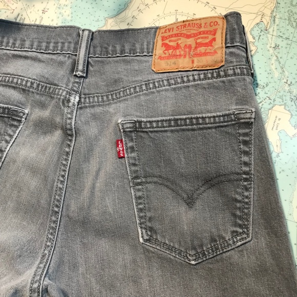 Levi's Red Tab 514 Grey Jeans - Picture 2 of 7